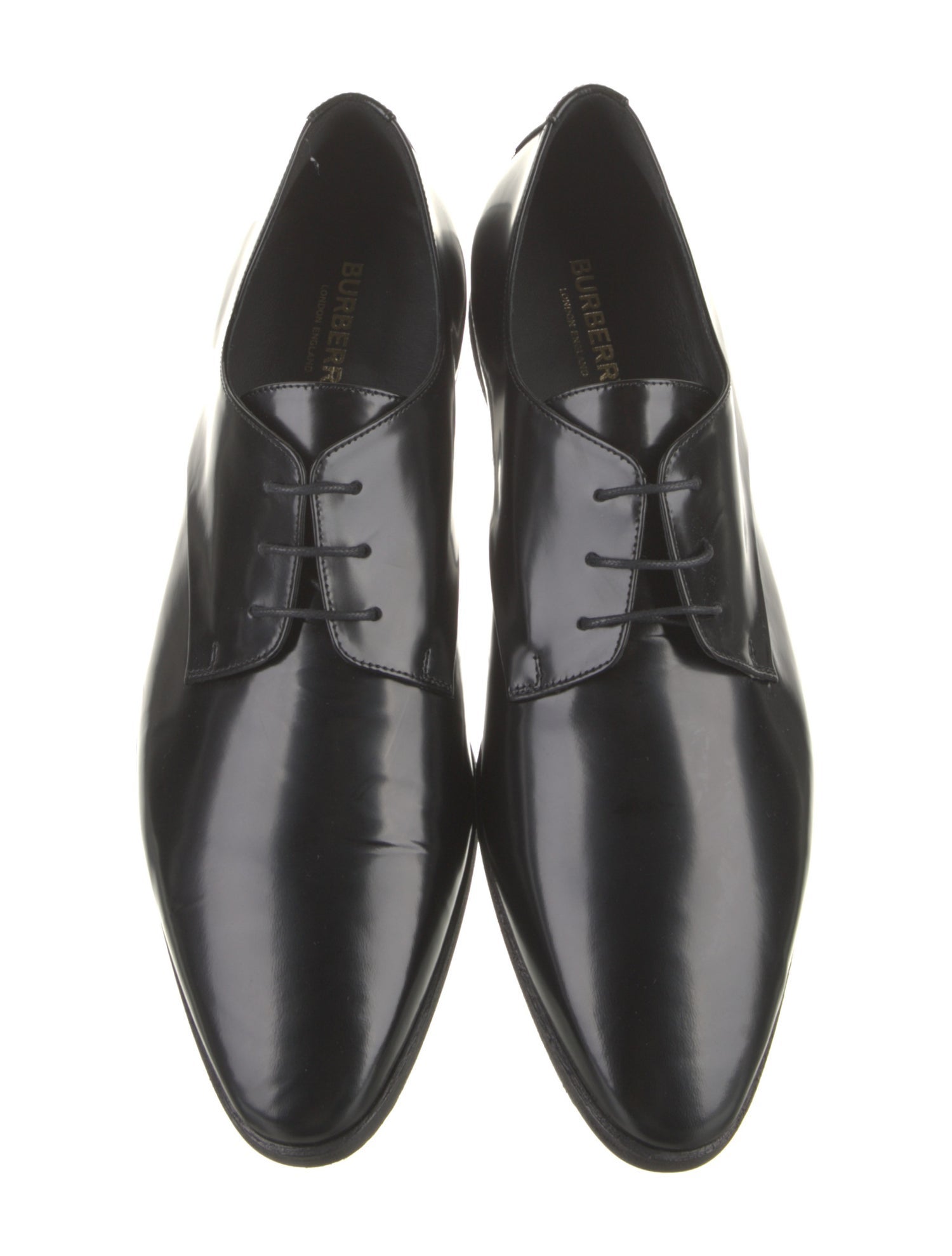 Burberry Leather Derby Shoes